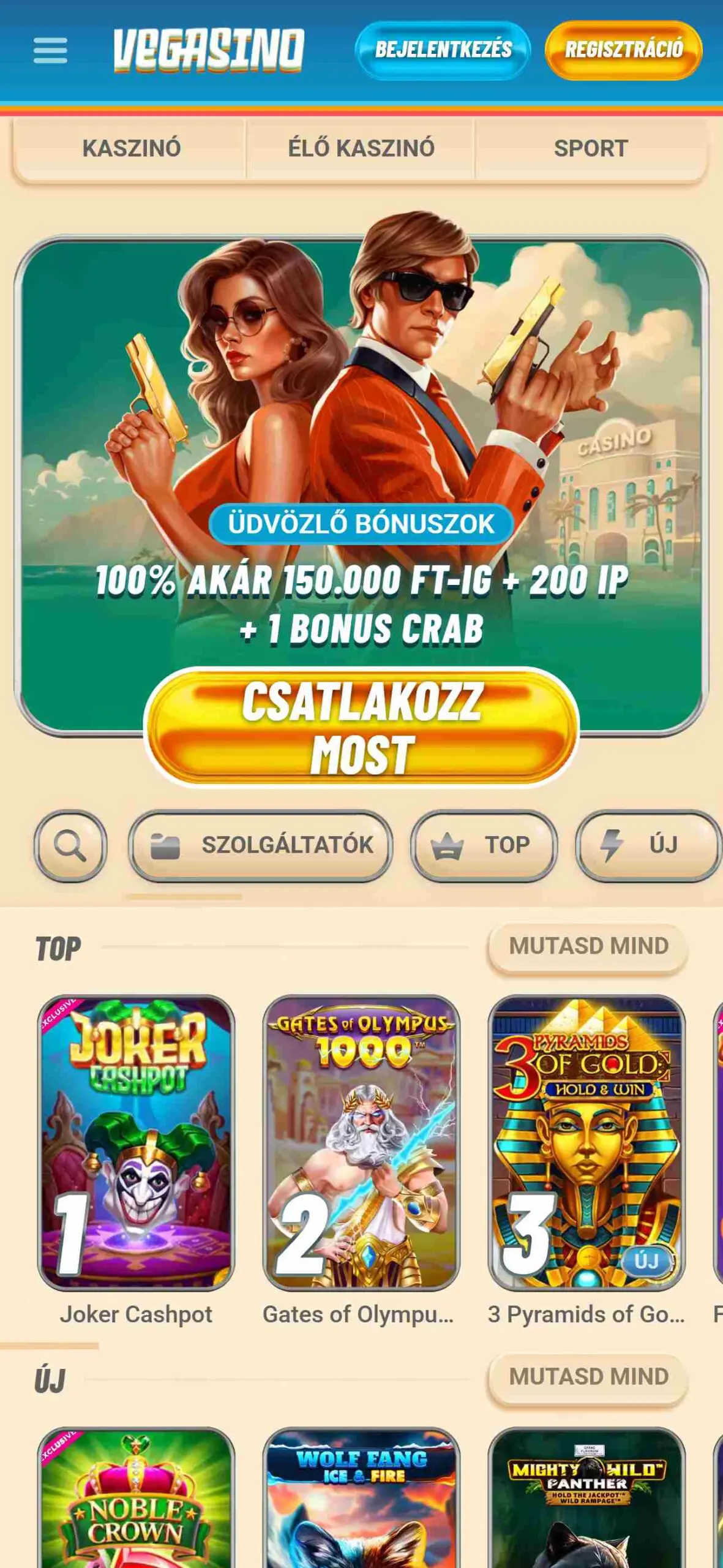 Kezdés online magyar casino