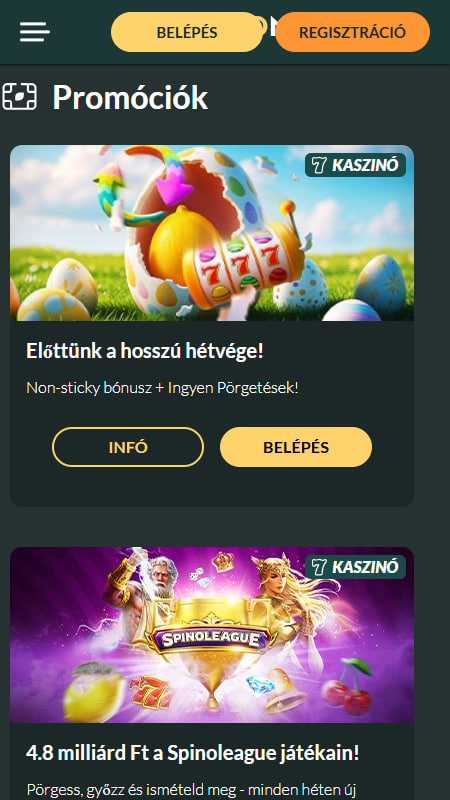 Bónuszok és promóciók a Lemon kínálatában