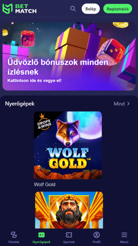 Betmatch homepage