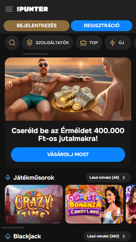 MrPunter Magyarország gyors áttekintés